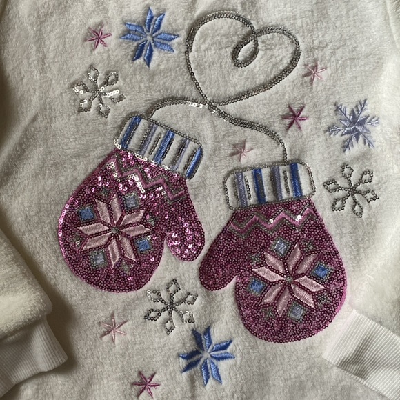 CYNTHIA ROWLEY KIDS GIRLS SWEATER SZ 7/8 - Picture 2 of 4